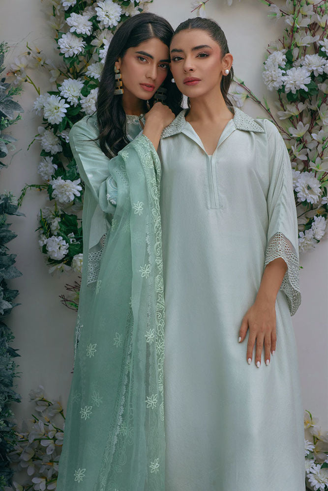 Serene Sage Shirt and Dupatta