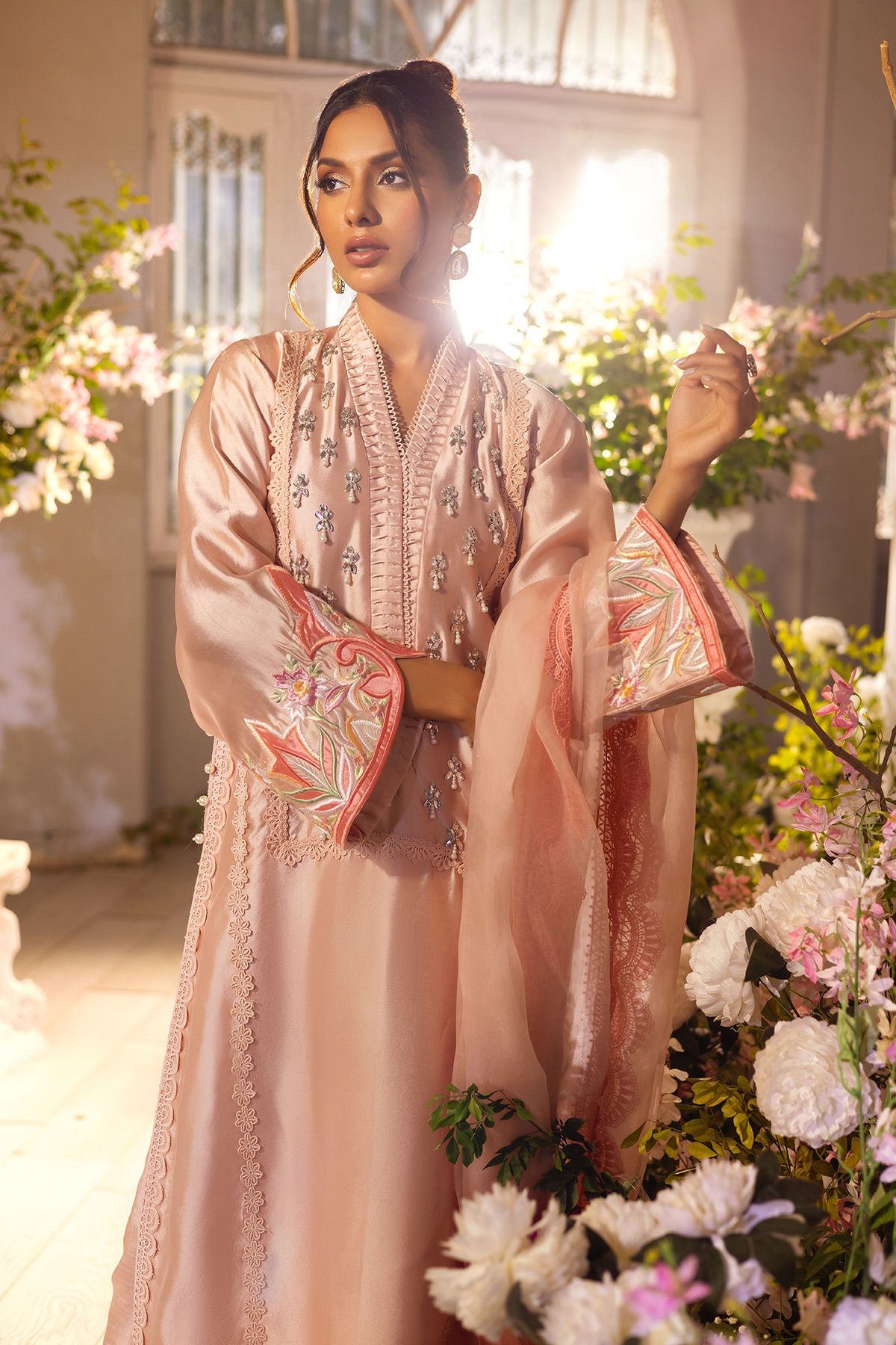 Mamia peach - shirt and pants