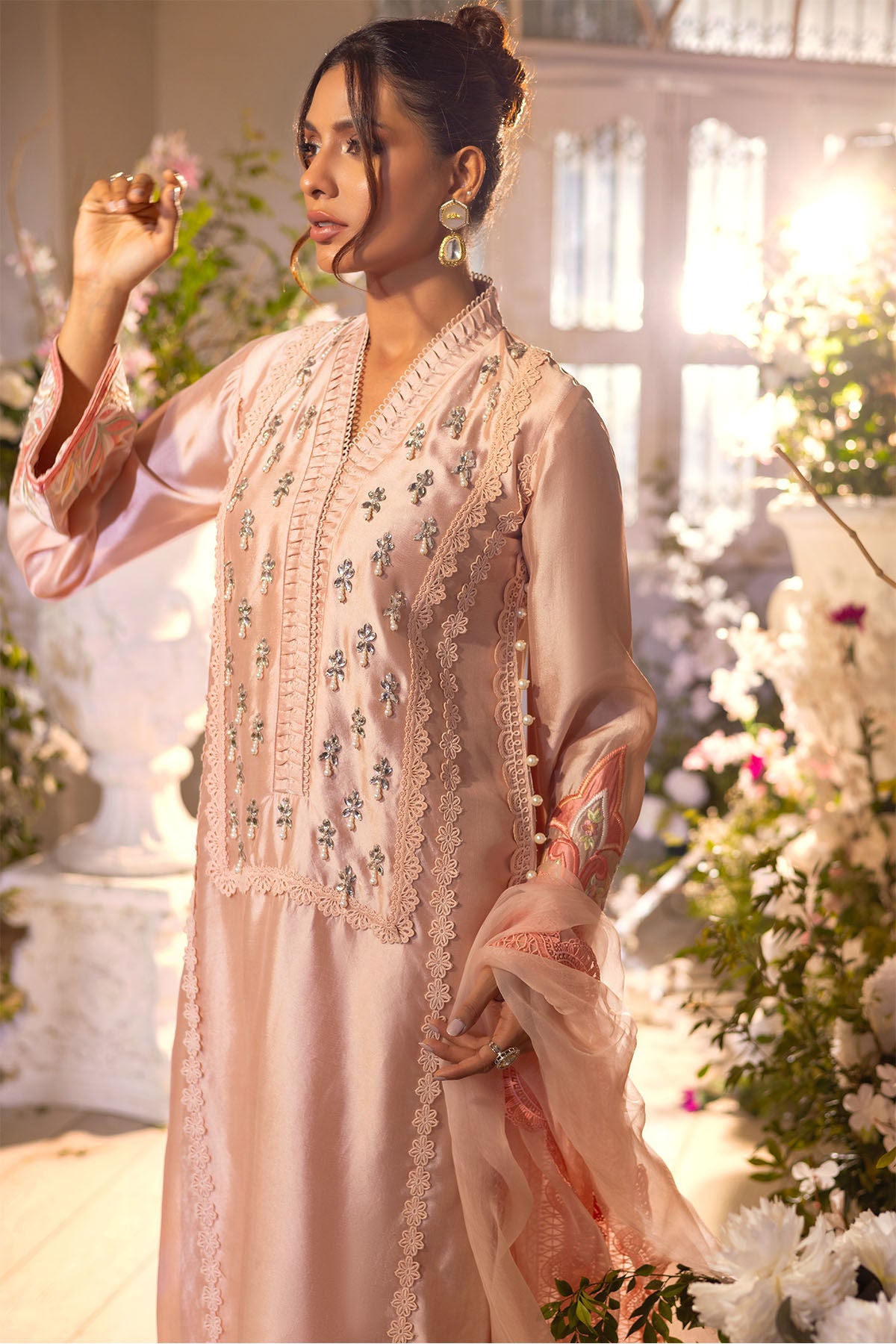 Mamia peach - shirt and pants