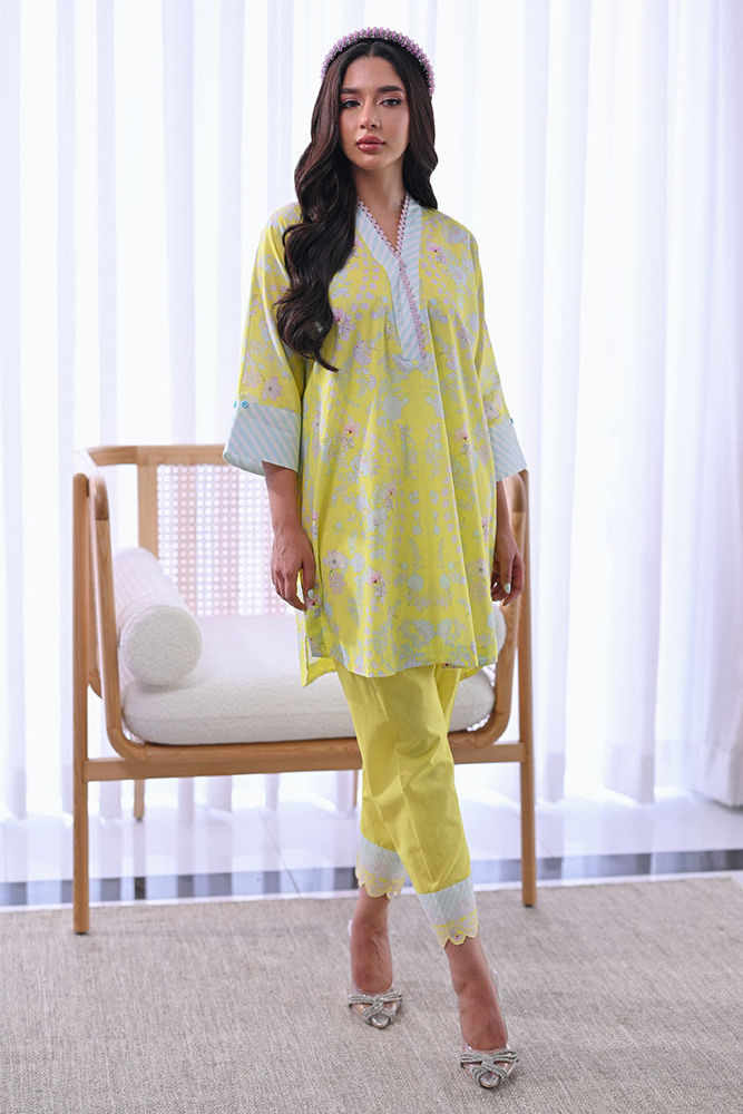 AJMJB-20 EMBROIDERED CHIFFON STITCHED 3 PCS