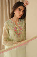 Mint June with Dupatta and Shalwar