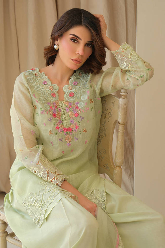 Mint June with Dupatta and Shalwar