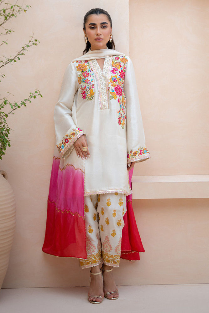 3 PC Embroidered Suit