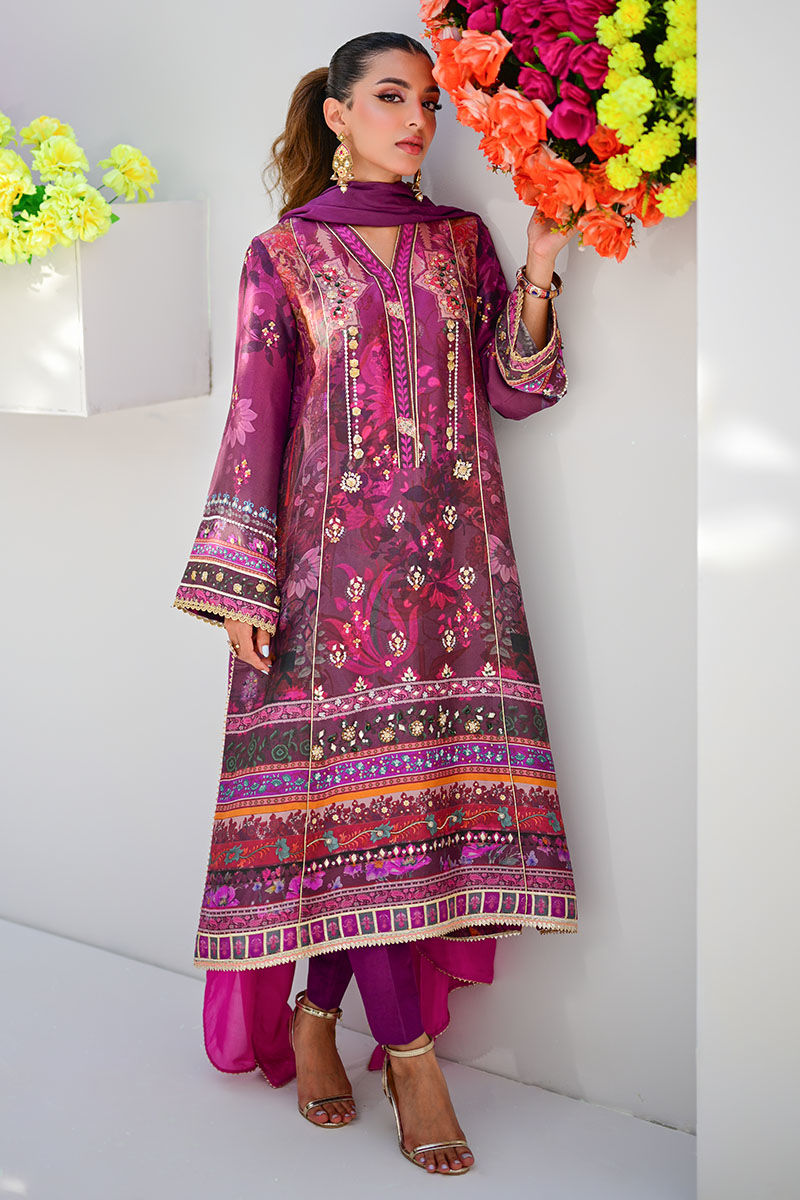 AJWS-04 (1-PC) EMBROIDERED SELF JACQUARD 1 PC