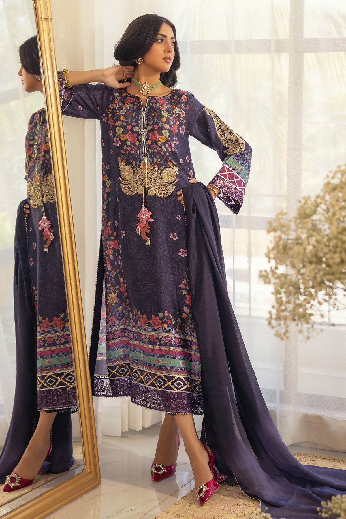 Zelya - Shirt and Dupatta