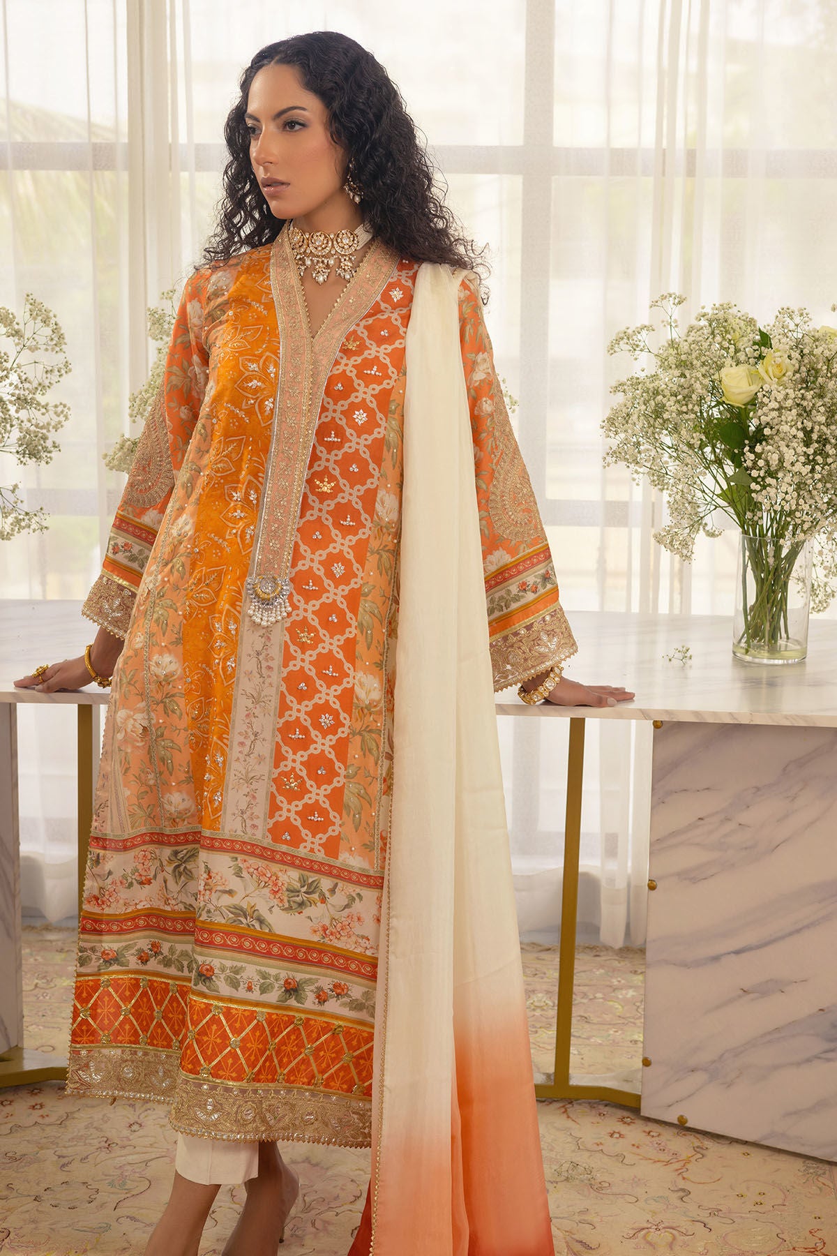 Lamya - Shirt and Dupatta