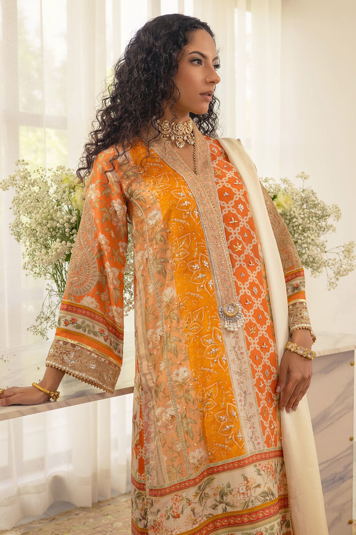 Lamya - Shirt and Dupatta