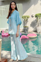 Blue Butterfly Coord Set