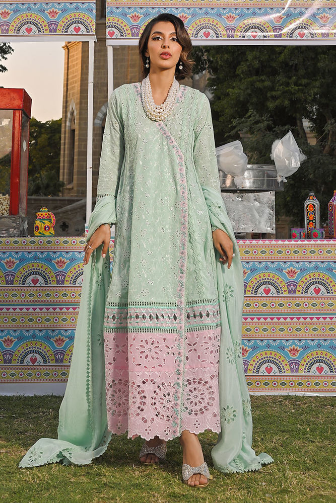 Samaa with Fine Embroidery | Ansab Jahangir