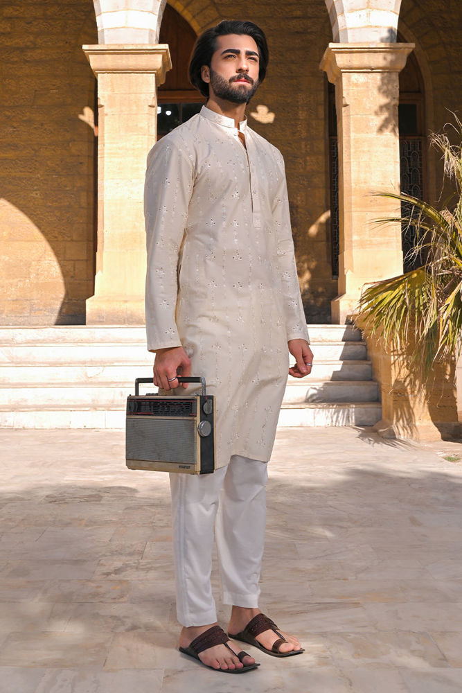 Aryan with Fine Embroidery | Ansab Jahangir