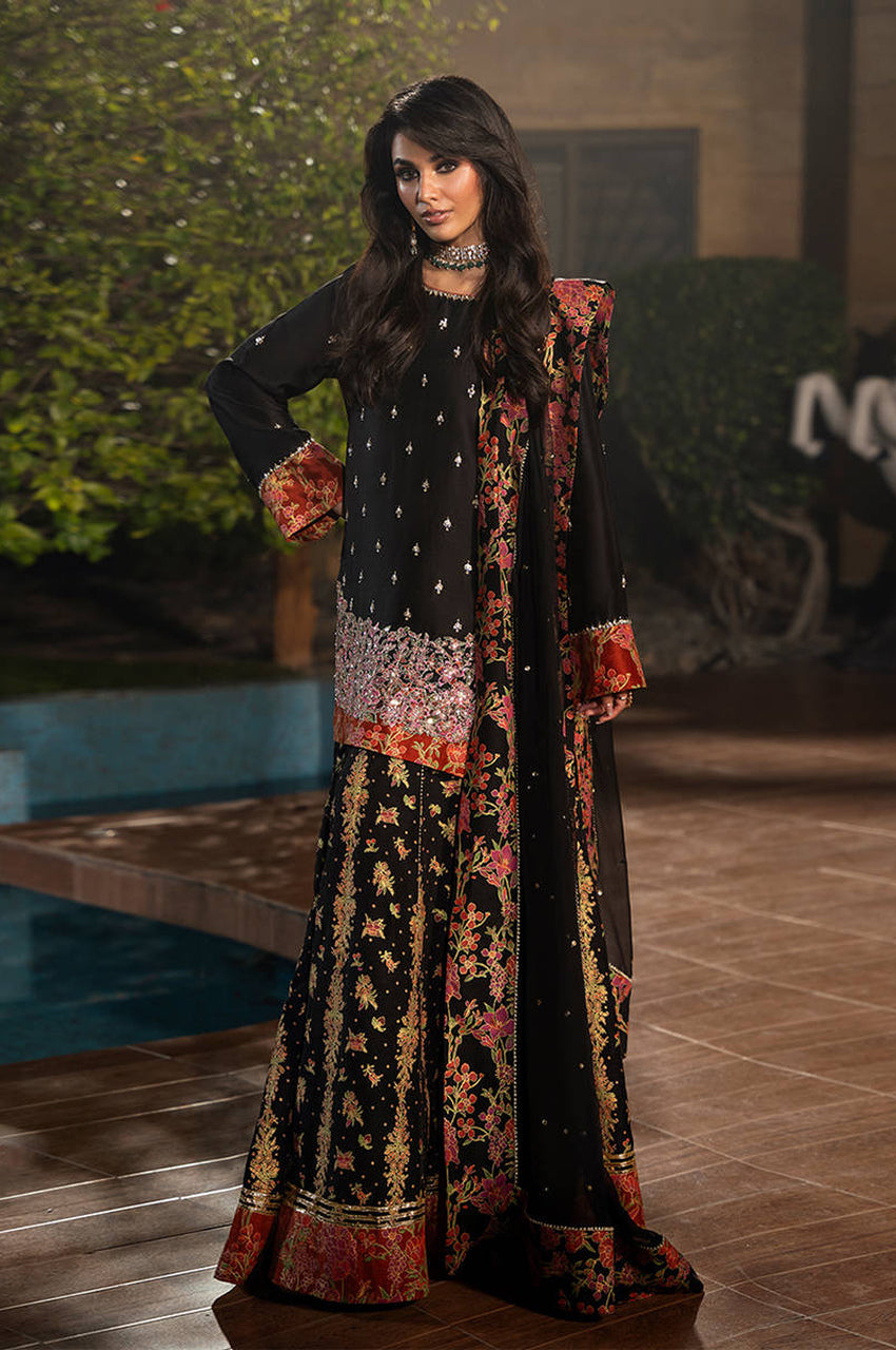 Black Spice - Shirt & Dupatta
