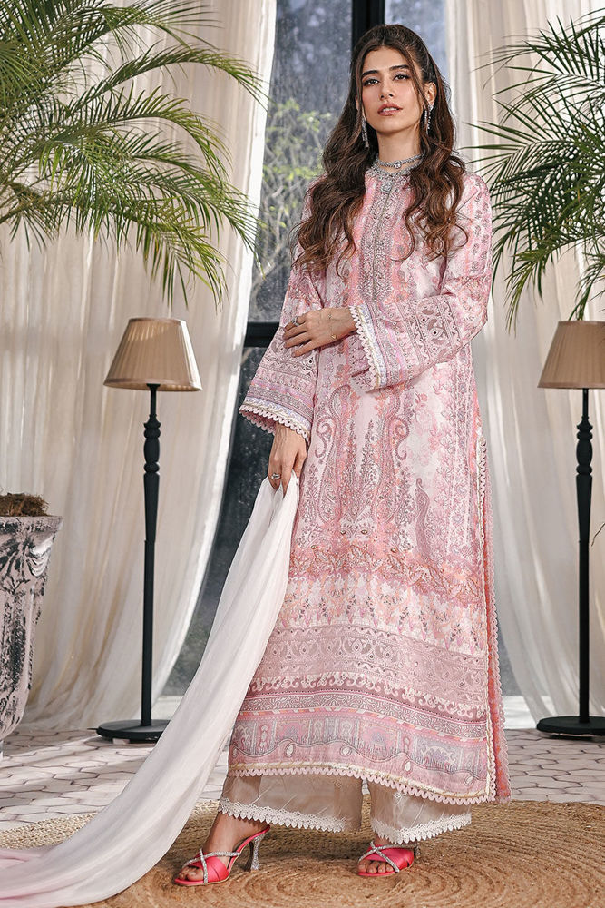 Anya Shirt and Dupatta with Modern Styling | Ansab Jahangir