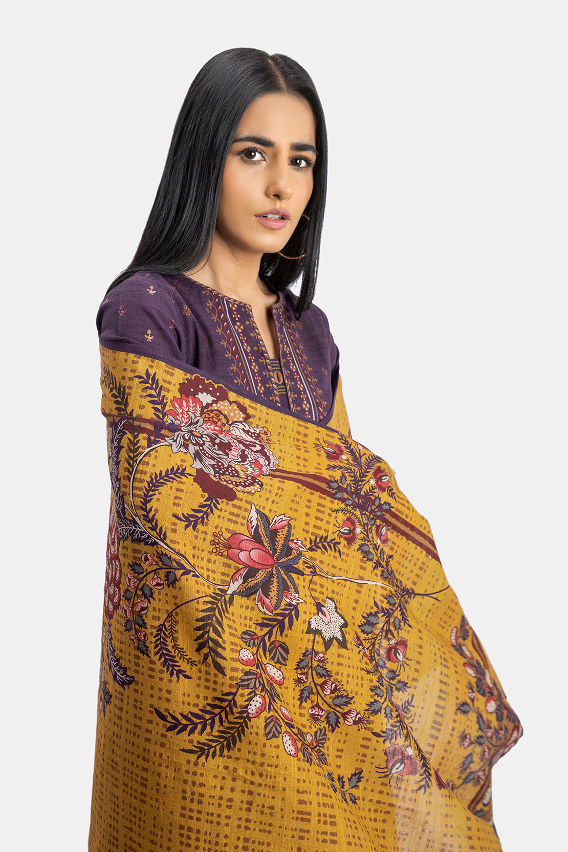 Printed Khaddar - 3 Piece