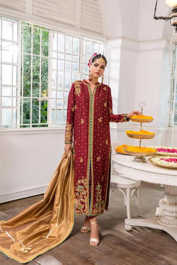 Baroque Red Festive