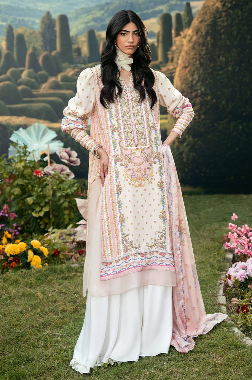 Magnolia pink - Shirt & Dupatta