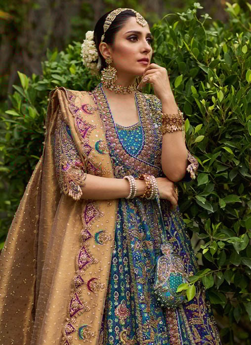 Zarminay Teal Kalidaar