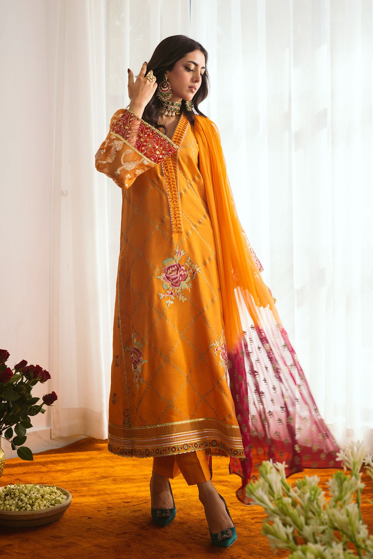 Zula (Shirt, Dupatta &amp; Pants)