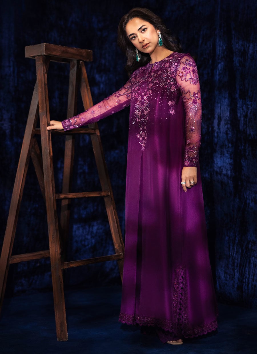 Starr Aubergine Kaftan