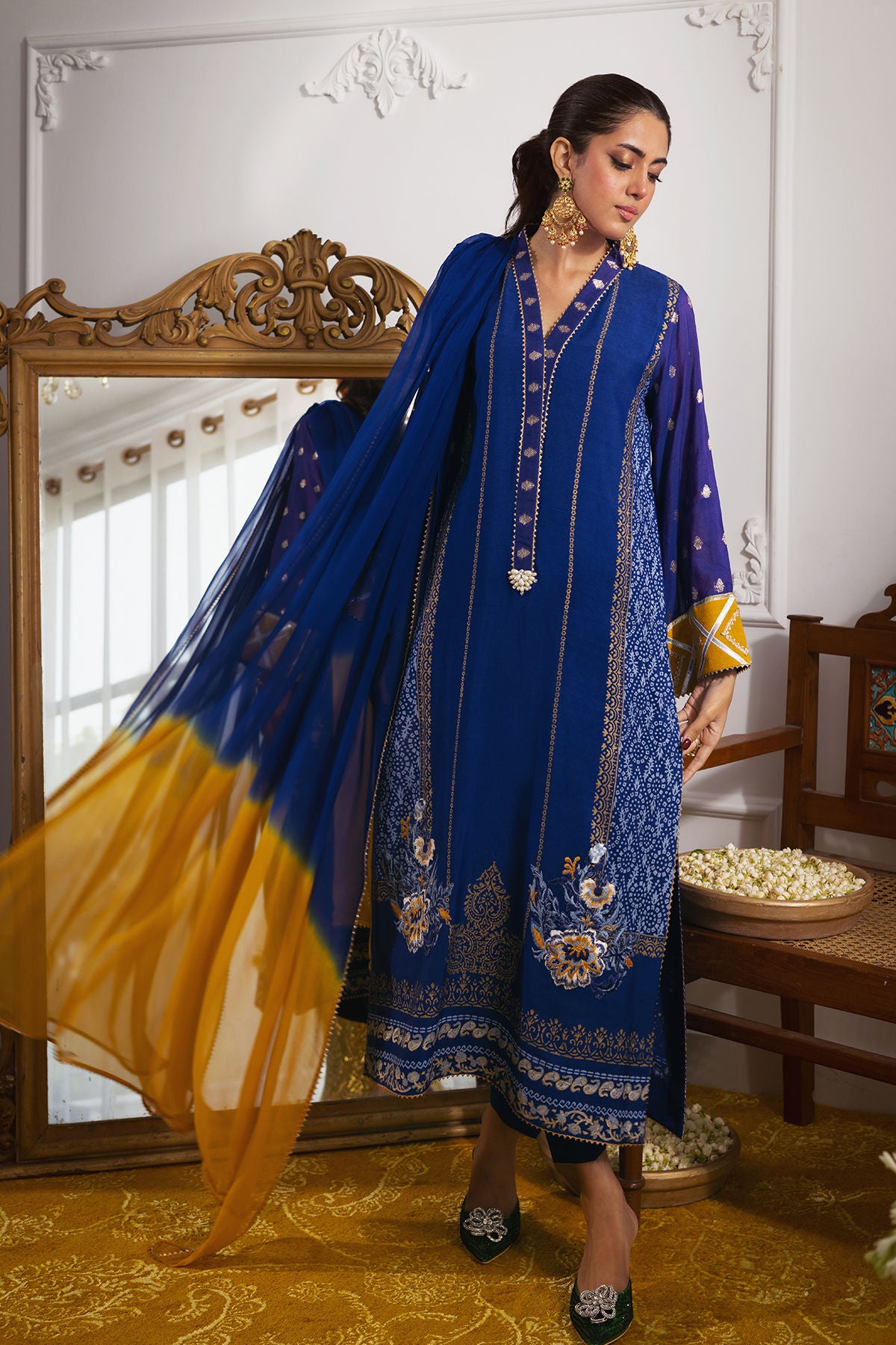 Aazmé (Shirt, Dupatta &amp; Pants)