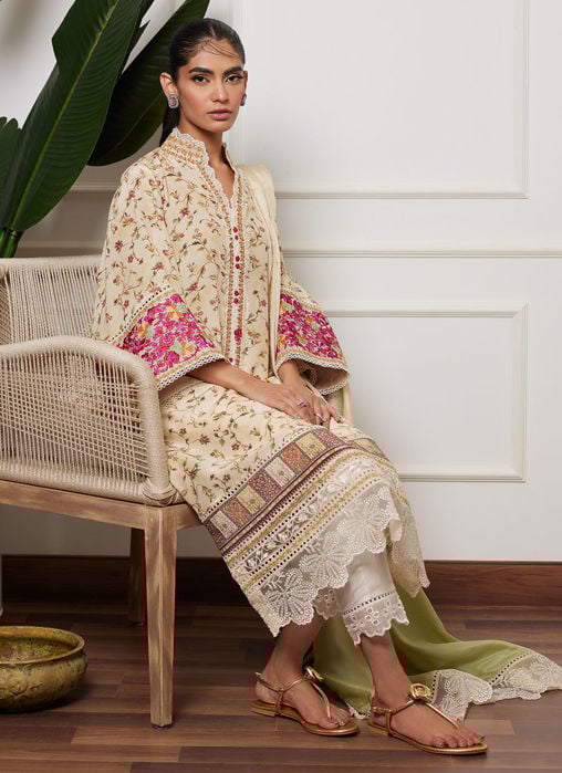 Rumi Charmeuse Saree