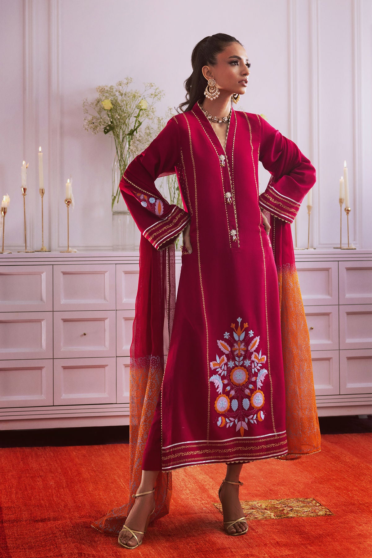 Adara (Shirt, Dupatta &amp; Pants)