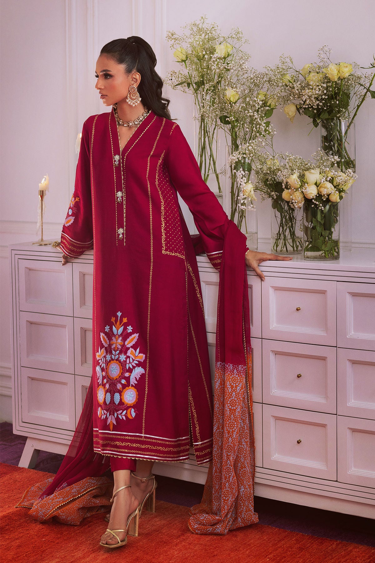 Adara (Shirt, Dupatta &amp; Pants)