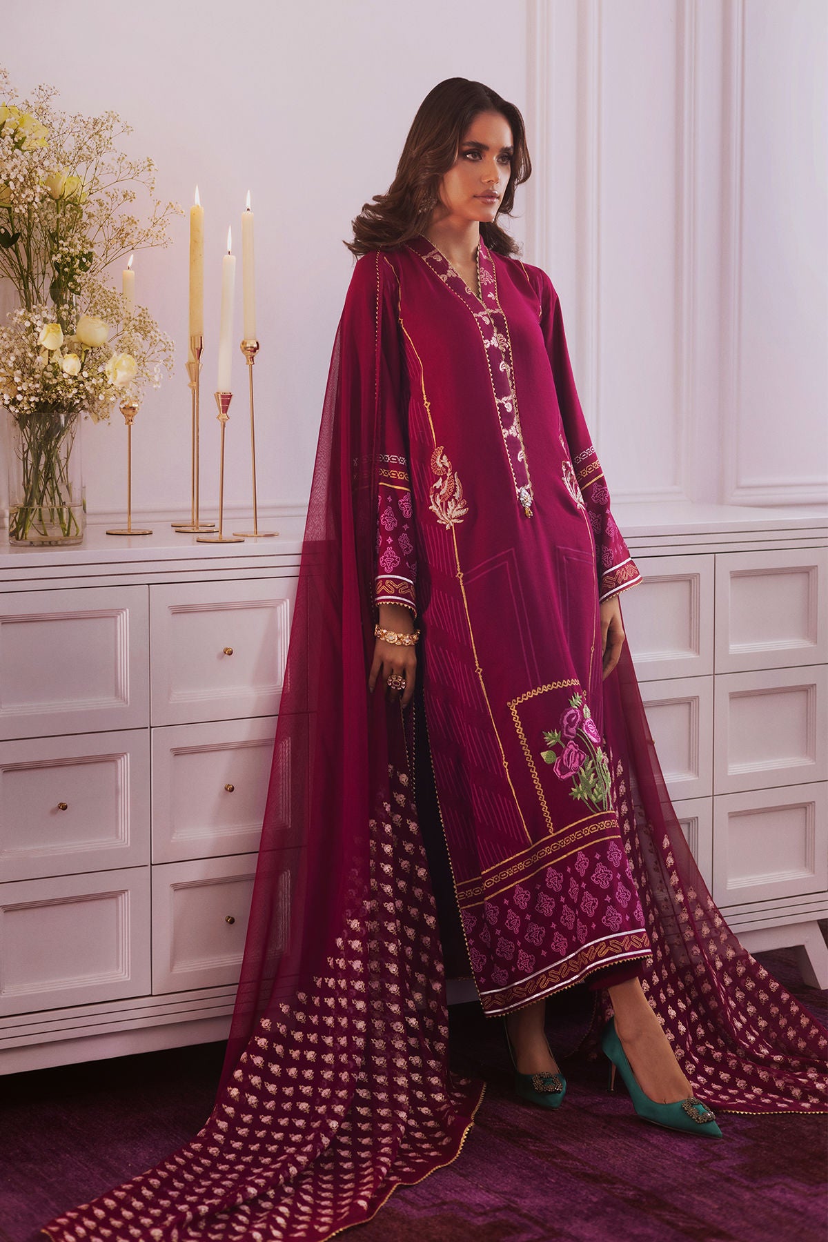 Adah (Shirt, Dupatta &amp; Pants)