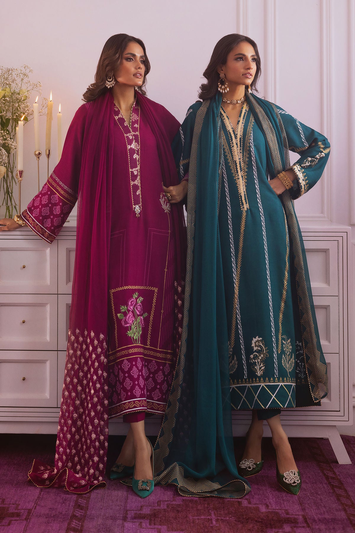 Aamera (Shirt, Dupatta &amp; Pants)