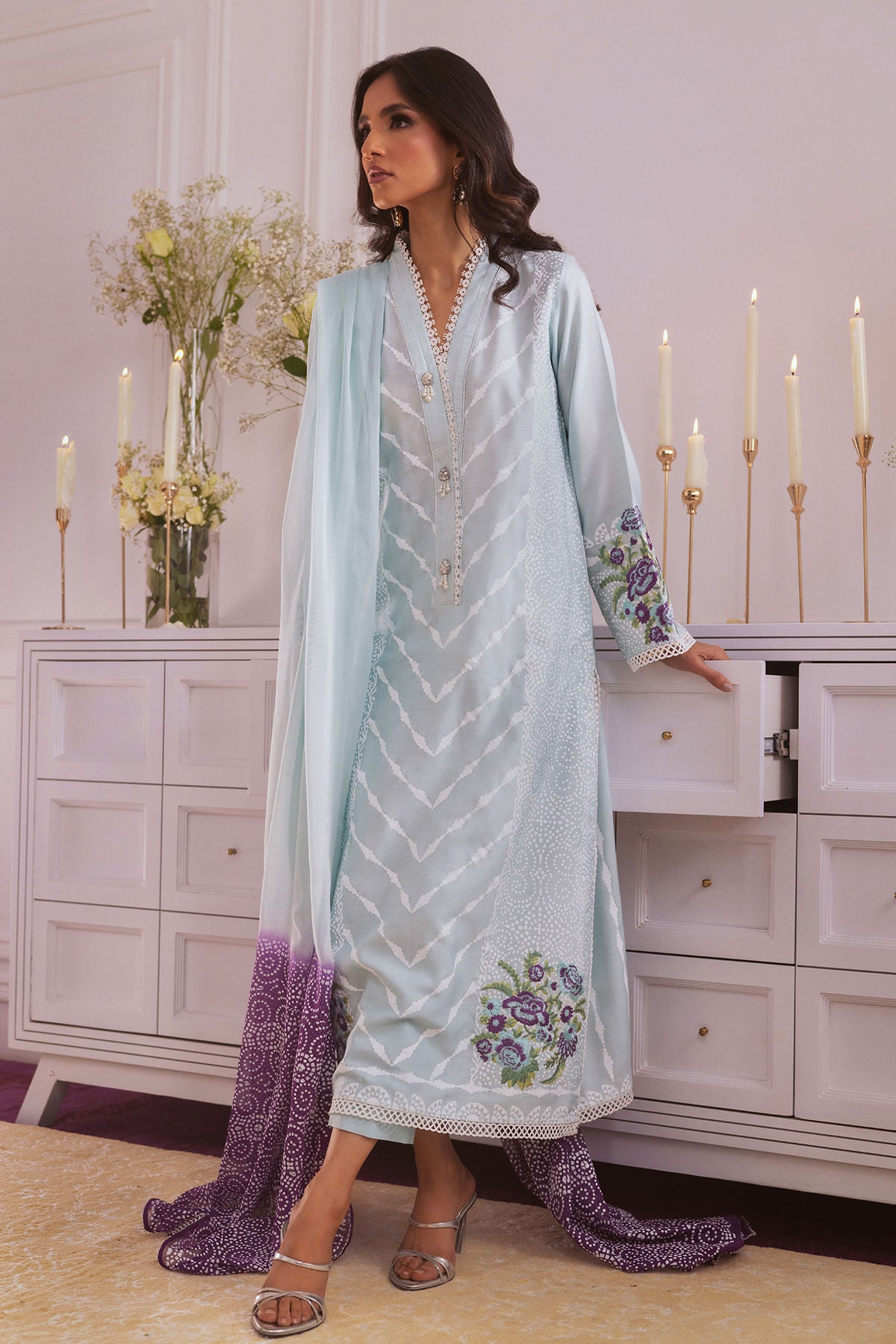 Famya (Shirt, Dupatta &amp; Pants)