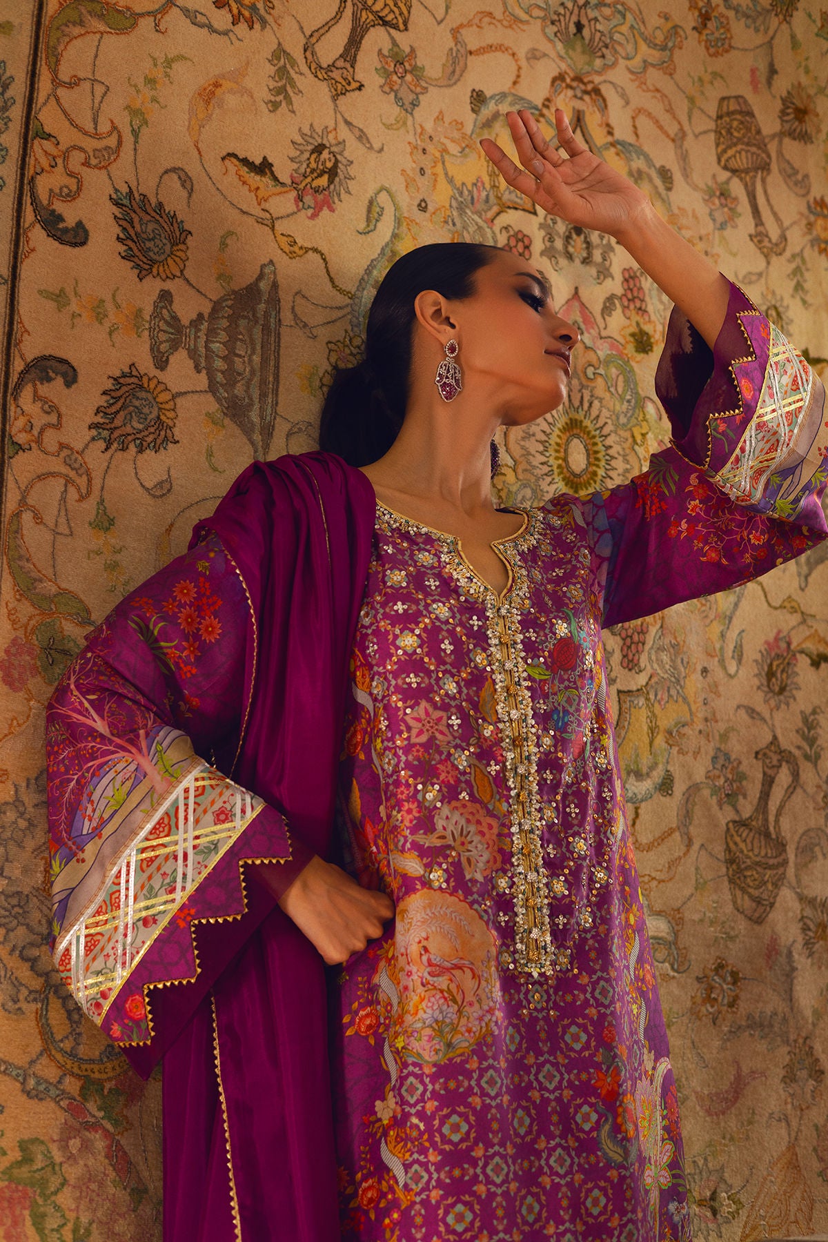 Salomi - Shirt, Pants and Dupatta