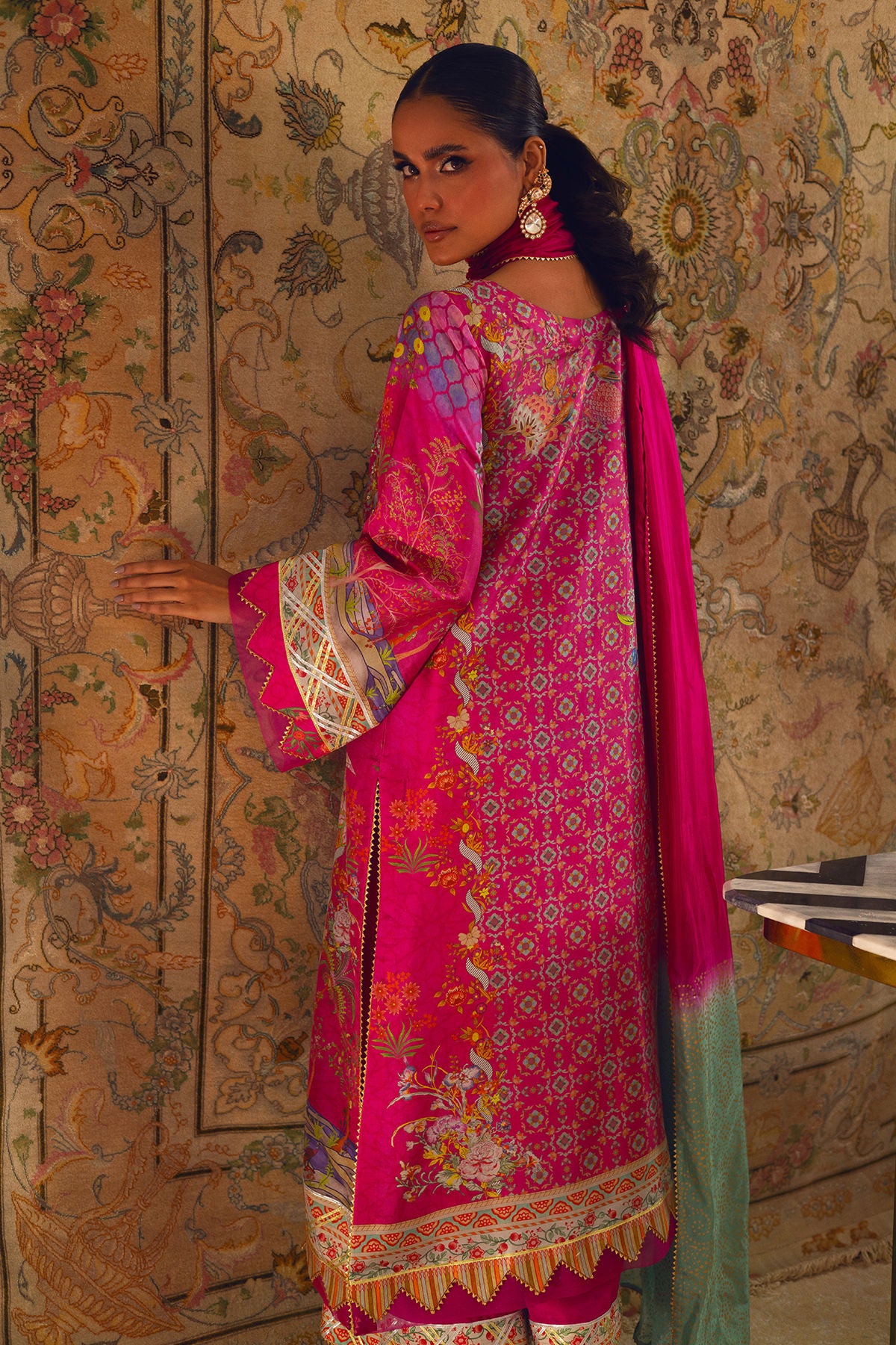 Misaka - Shirt, Pants and Dupatta