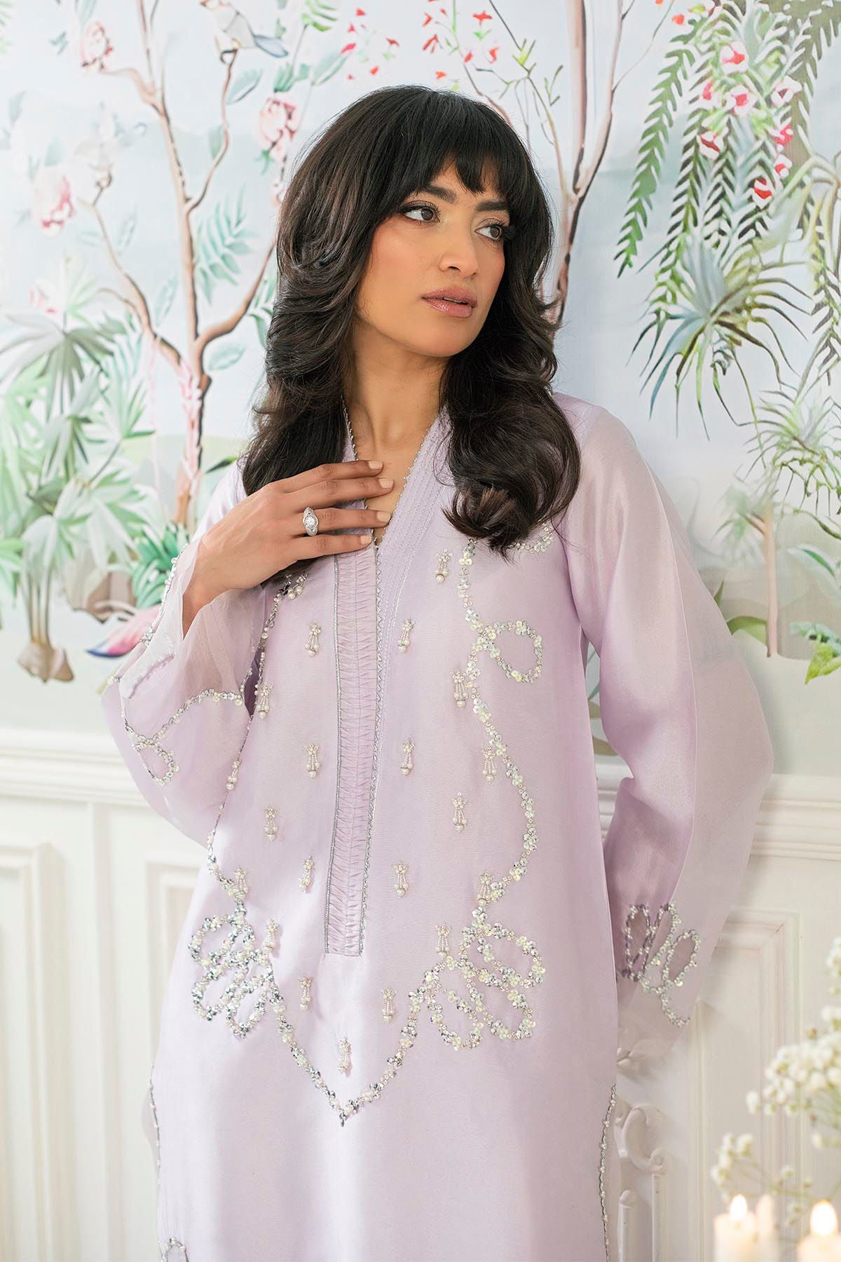 Alyra Lilac - Shirt And Pants