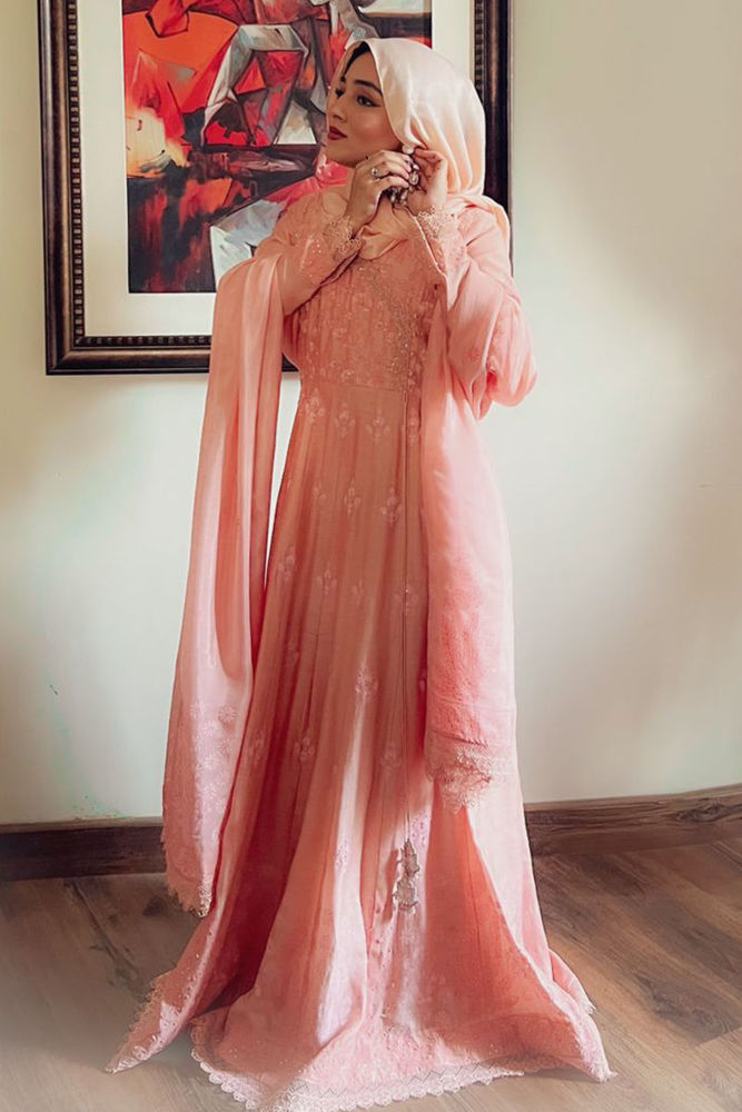 MAHNOOR with Fine Embroidery | Ansab Jahangir