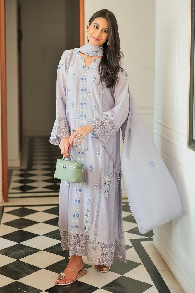 AJUBUD-01 Embroidered Jacquard Stitched 3 PCS