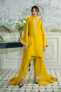Melanie Daffodil - Shirt And Dupatta