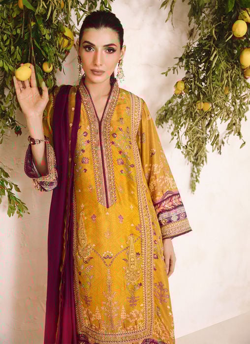Coco Ferozi Shirt And Dupatta