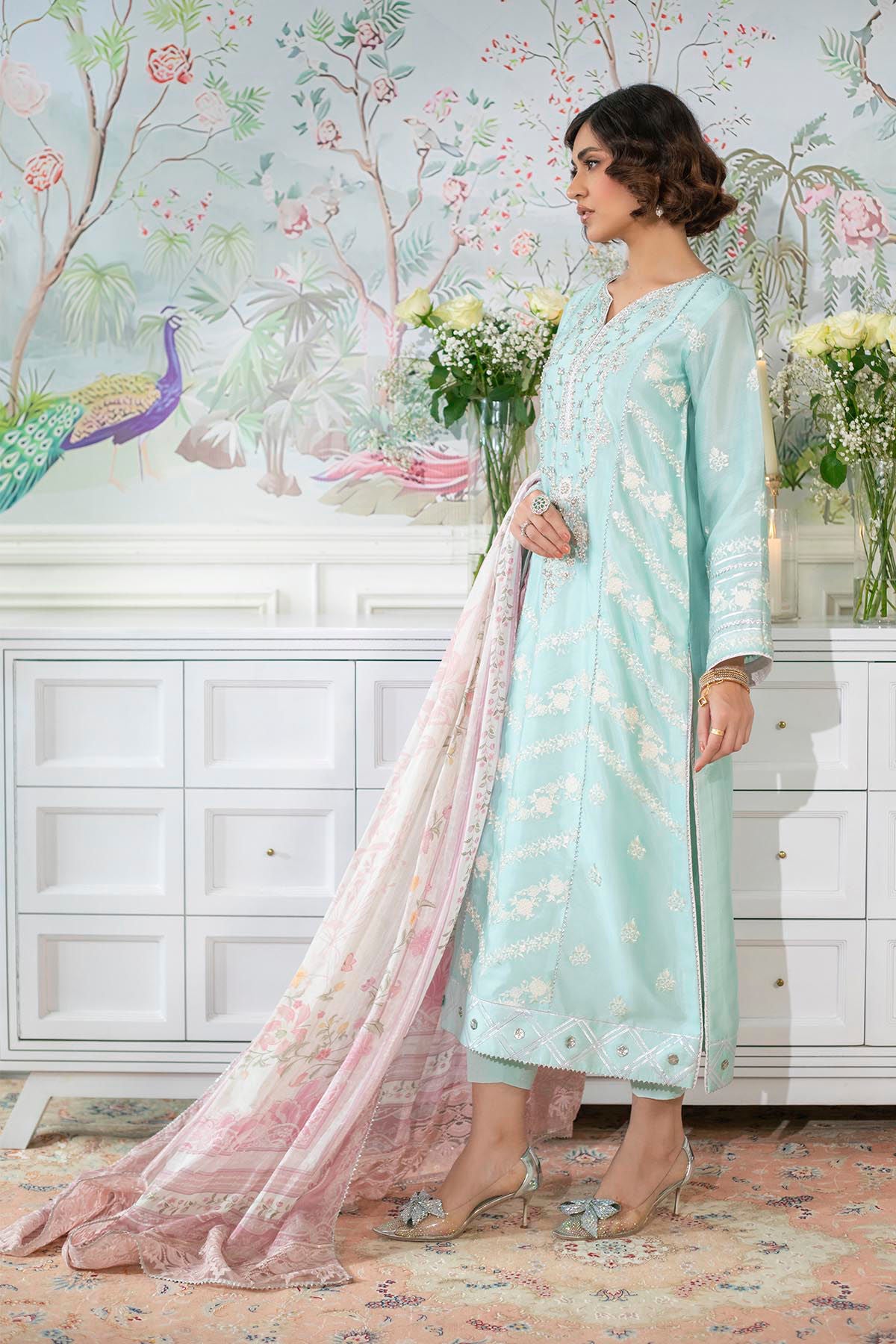 Elesia - Shirt, Pants And Dupatta