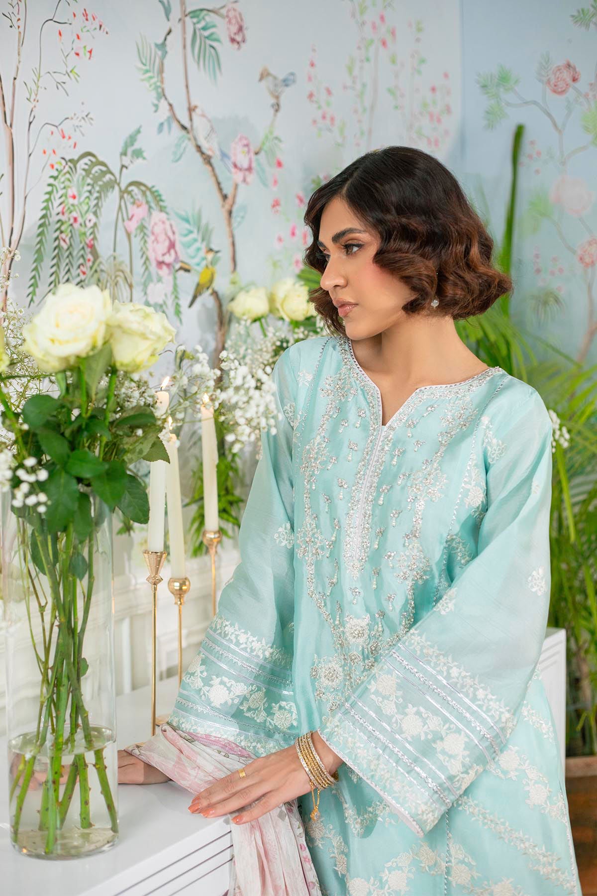 Elesia - Shirt, Pants And Dupatta