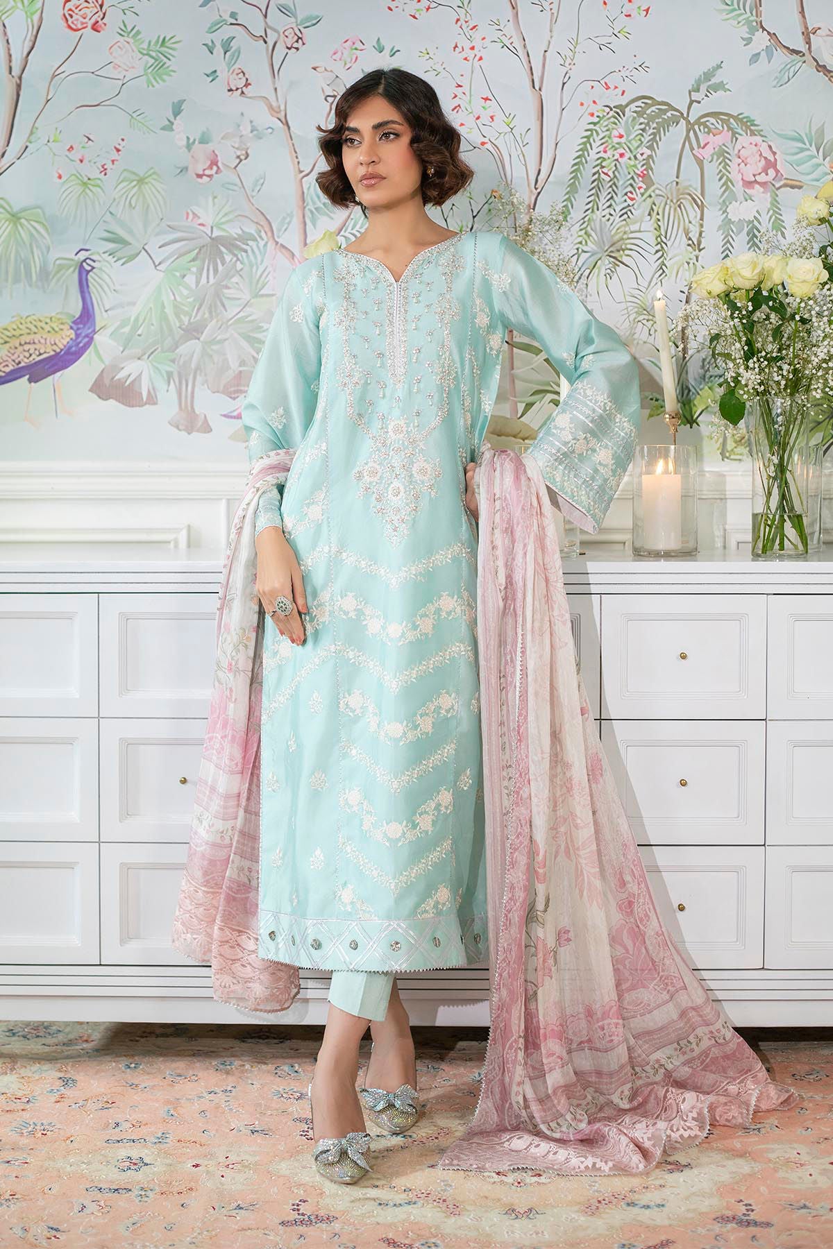 Elesia - Shirt, Pants And Dupatta