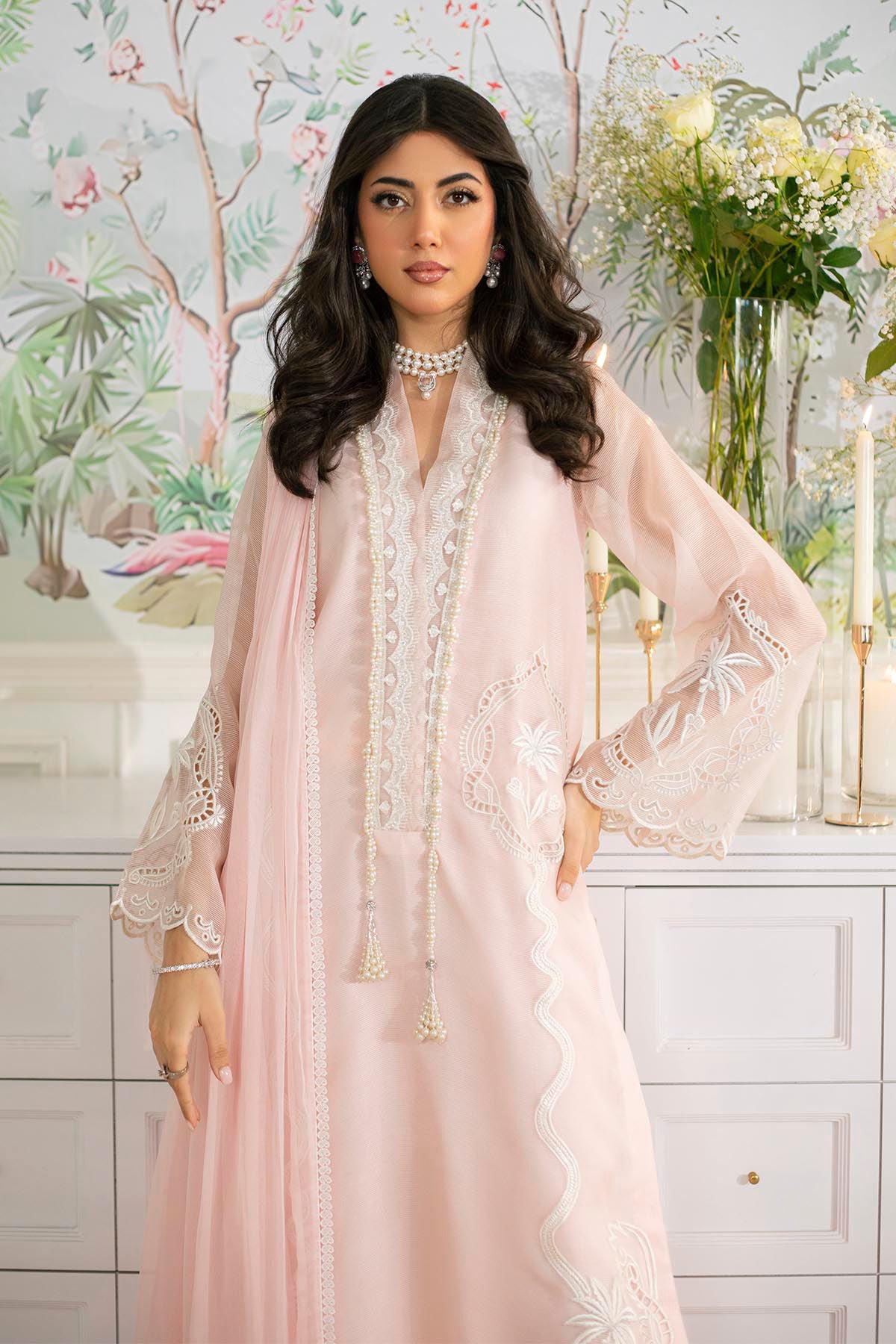 Zaar - Shirt And Dupatta