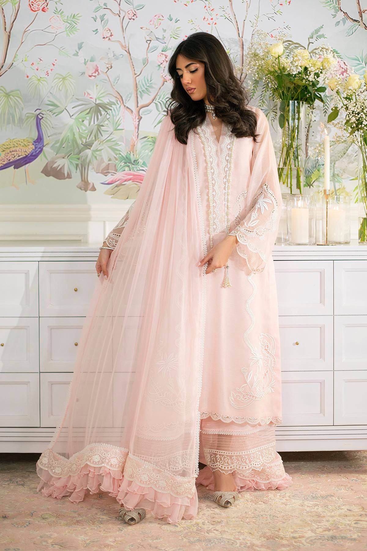 Zaar - Shirt And Dupatta
