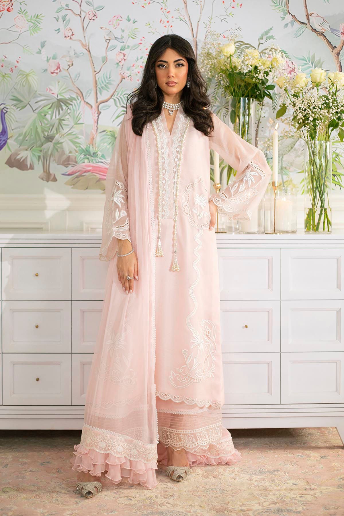 Zaar - Shirt And Dupatta