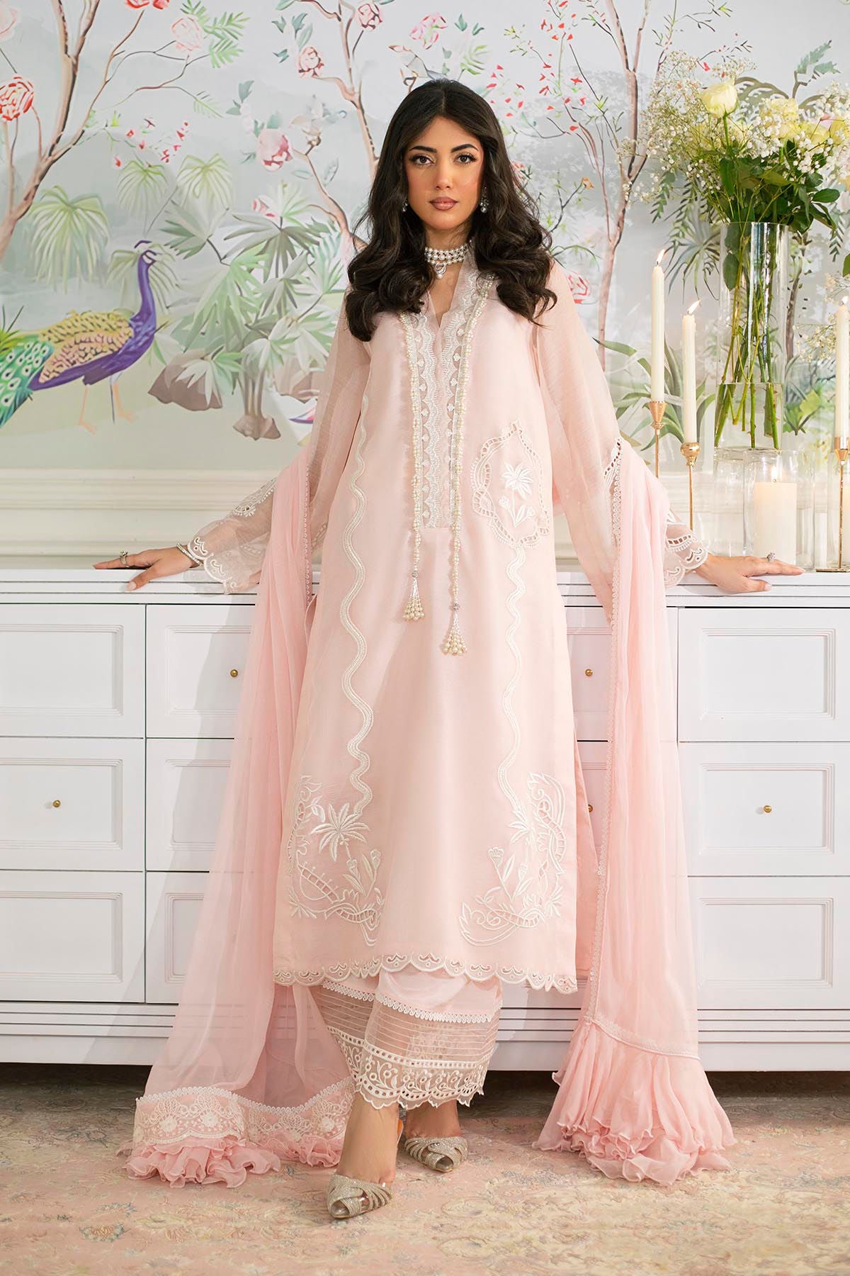 Zaar - Shirt And Dupatta