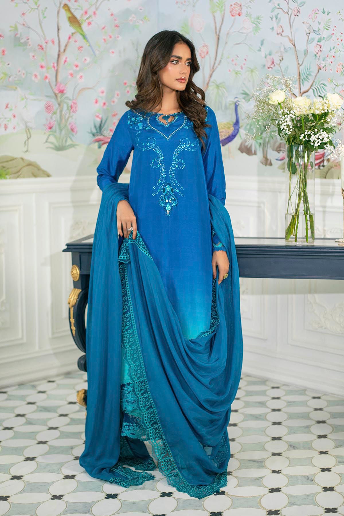 Zerni - Shirt And Dupatta