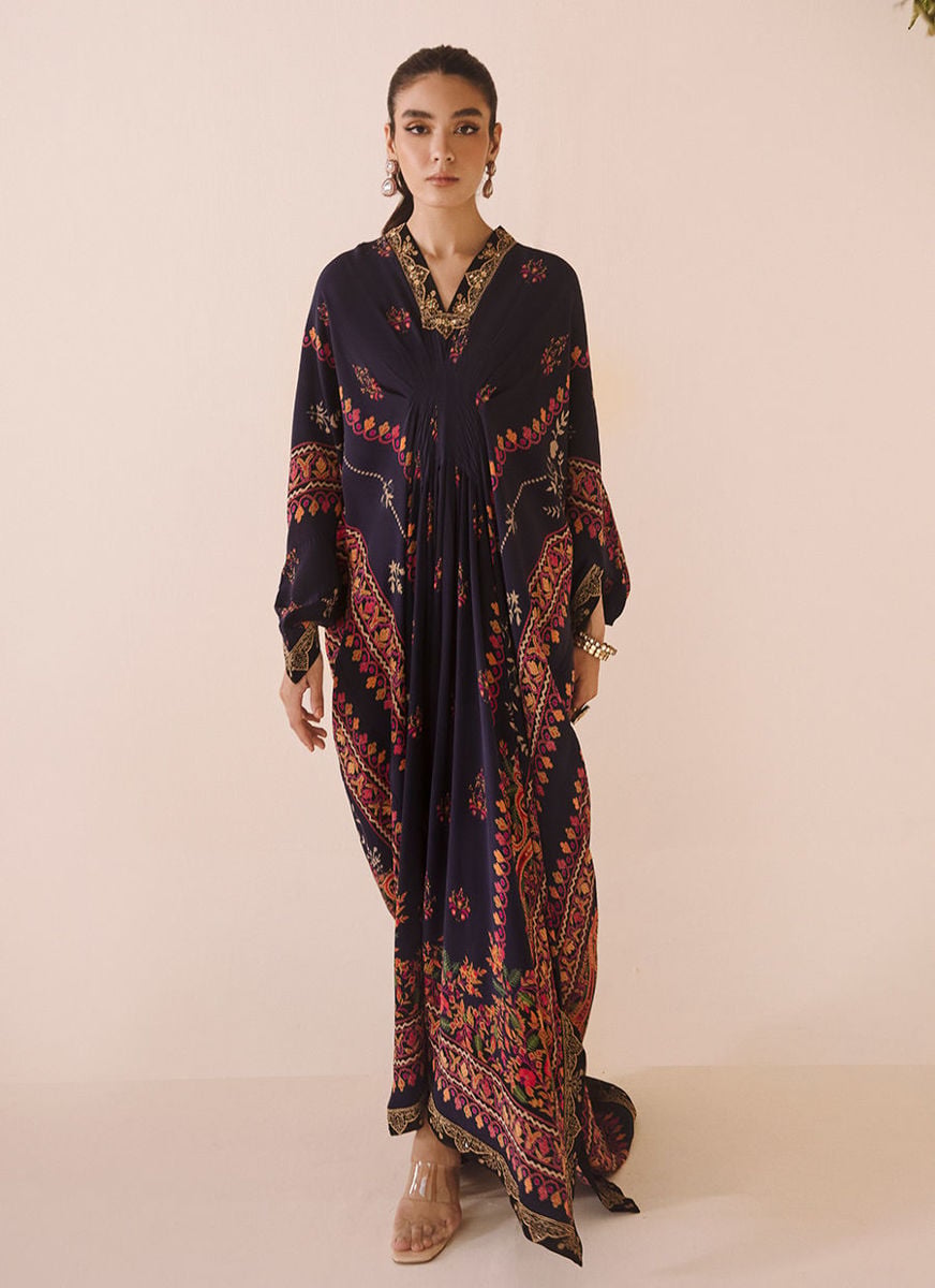 Ziva Navy Kaftan