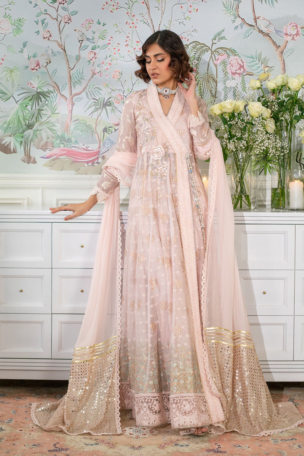 Nadi Blush - Angharka and Dupatta