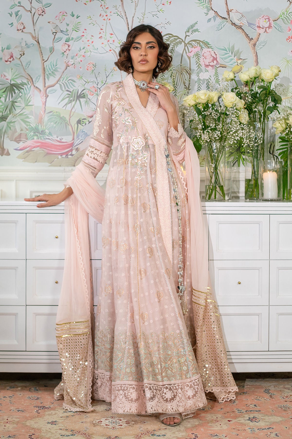 Nadi Blush - Angharka and Dupatta