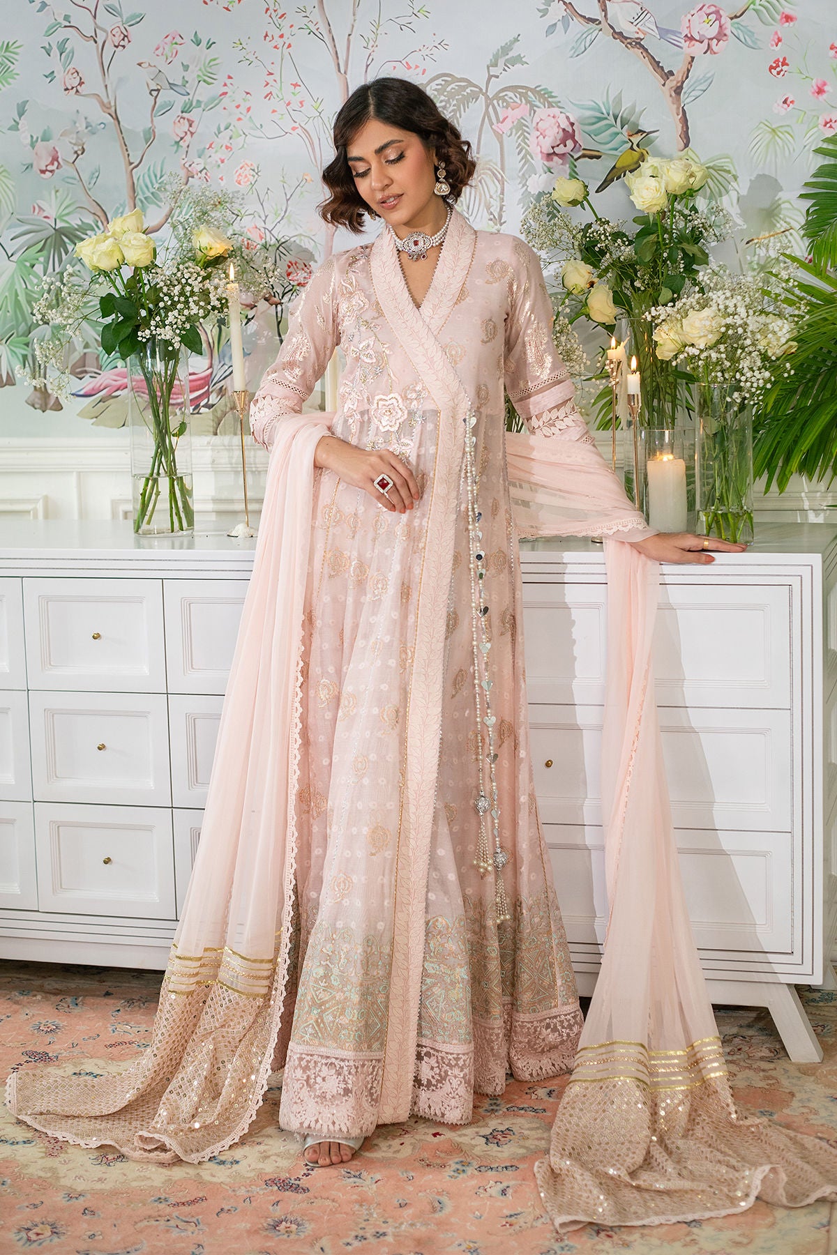 Nadi Blush - Angharka and Dupatta