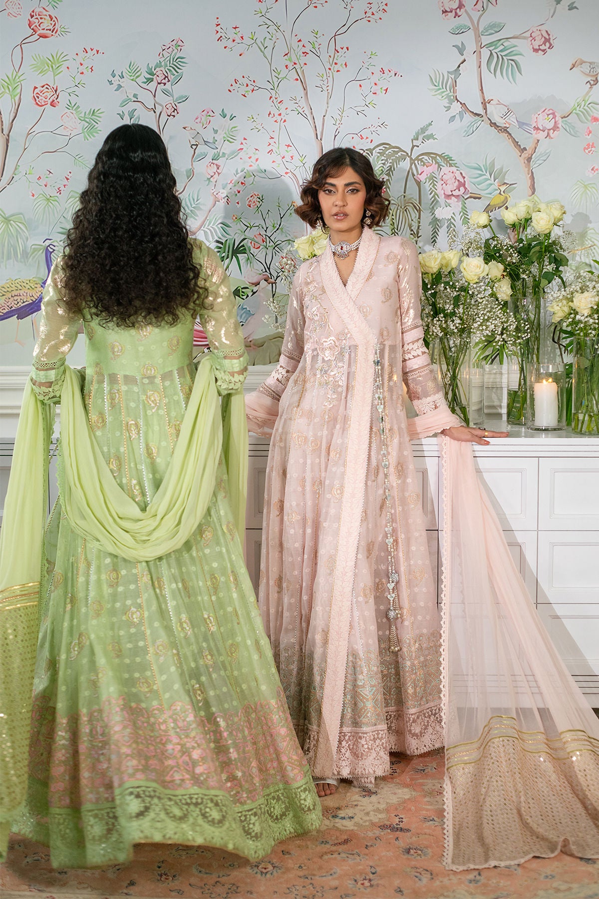 Nadi Blush - Angharka and Dupatta