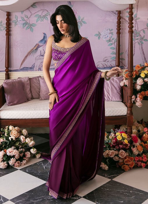 Aqiq Kiwi Kalidaar And Draped Dupatta